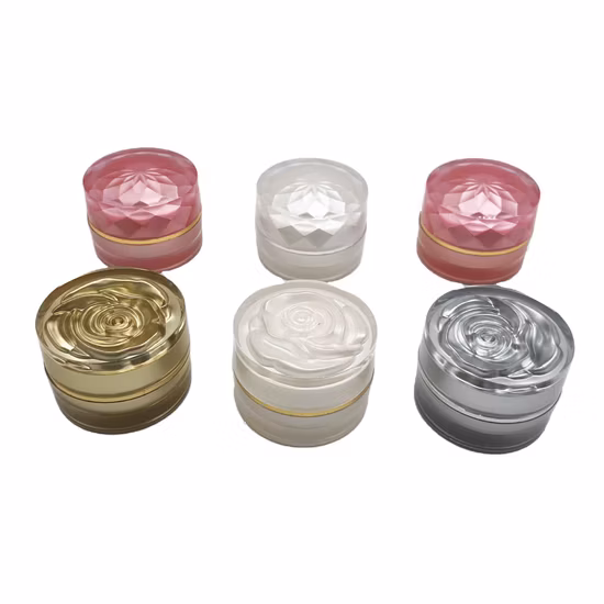 Plastic Cream Jar Eco Nail Dipping Cosmetics Packaging Plastic Cosmetic Cream Jar Body Lotion Container