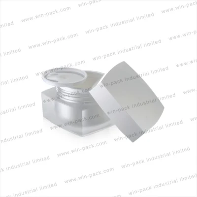 Winpack High Quality White Cream Acrylic Jar 1oz for Cosmetic Package