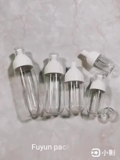 30ml 50ml 100ml 120ml 150ml 180ml Empty Fine Mist PETG White Spray Bottles for Cosmetic Packaging