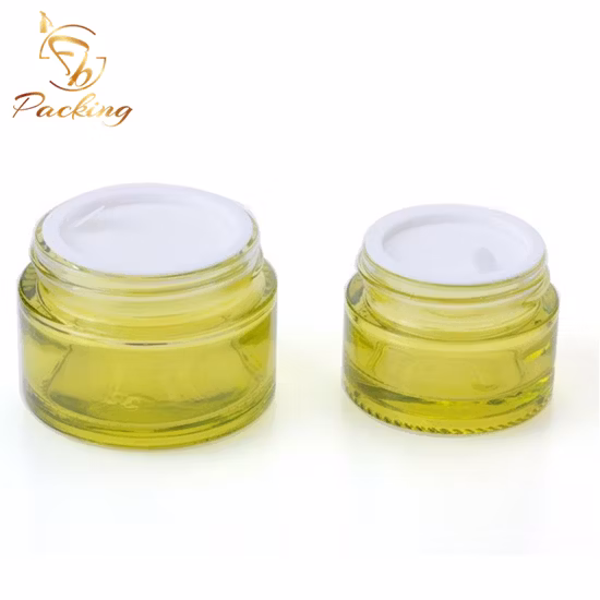 Cosmetic Packaging Empty Customized Colorful 10g Cosmetic Glass Jars Online