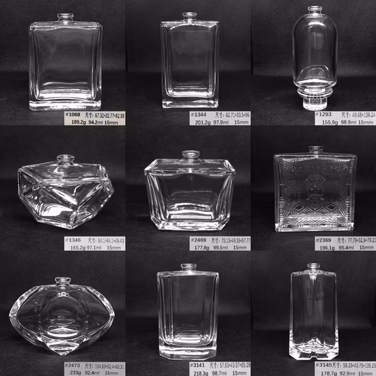 Factory Price Perfume Bottle Glass Bottle Cosmetic Packaging Perfume Glass Bottle 20ml 30ml 50ml 100ml 120ml