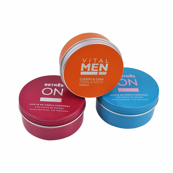 China Factory Food Grade Aluminum Jar, Metal Tin Box, Used for Food, Medicine, Cosmetic